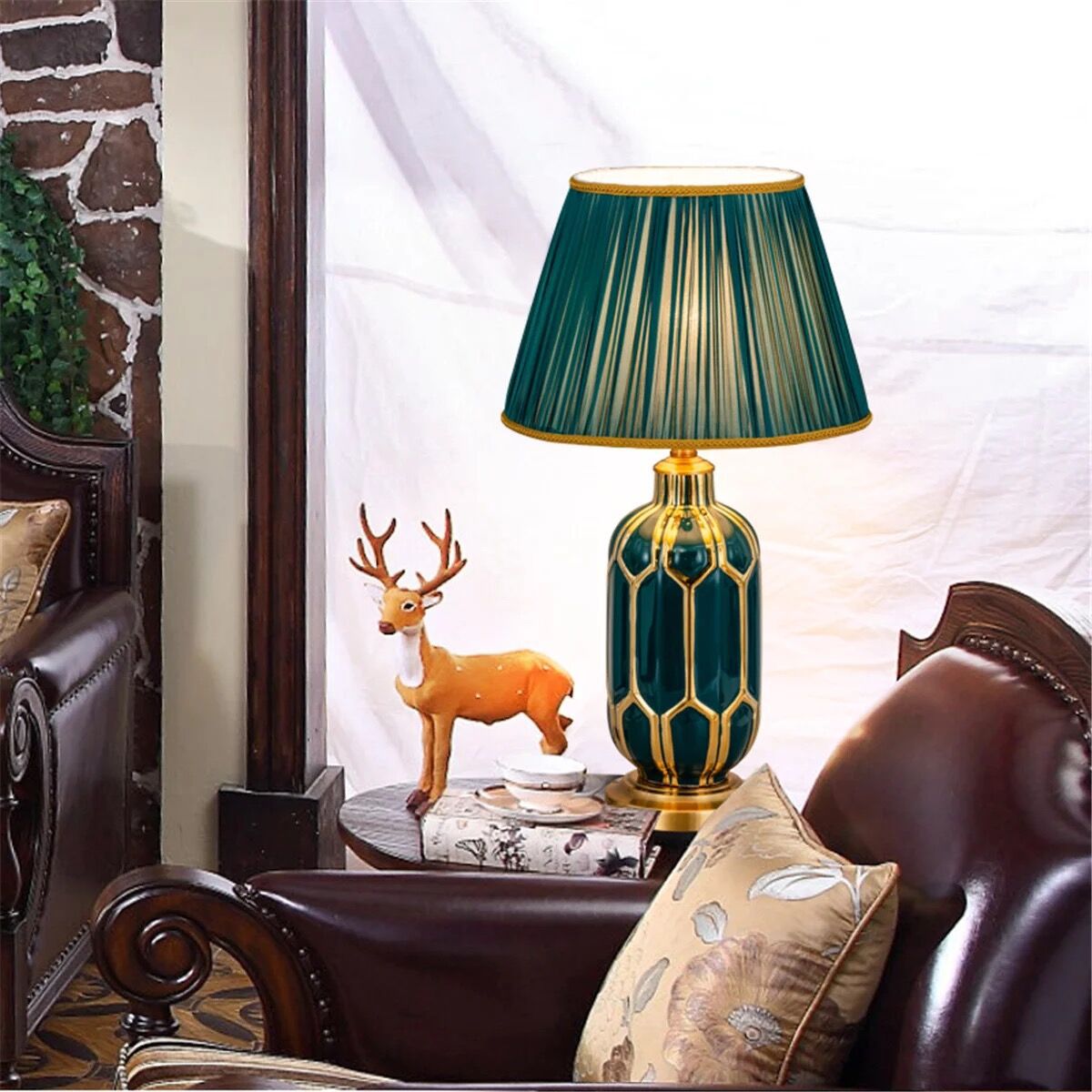 Bedroom Chandelier Minimalist And Creative Nordic Gold-trimmed Design For Home Use
