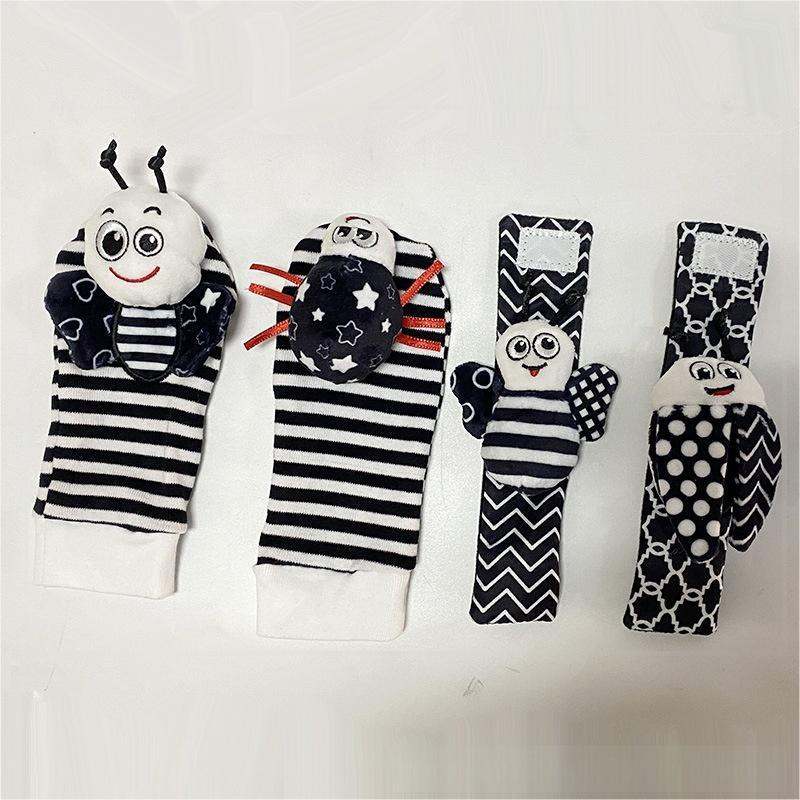 Baby Rattle Socks Wrist Strap Strap Early Education Toys