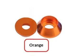 DIY 4WD Car Accessories Aluminum Alloy Washers With Countersunk Holes