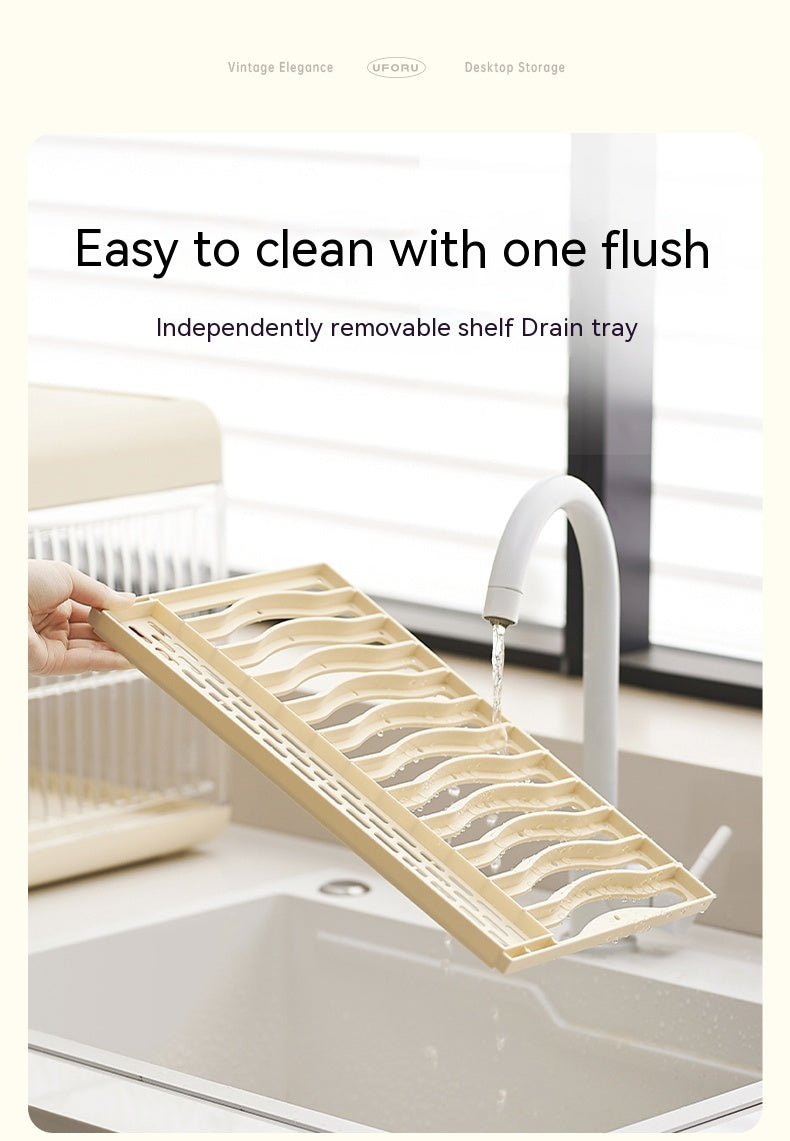 Feeding Bottle Storage Cabinet Drying Sterilization Draining