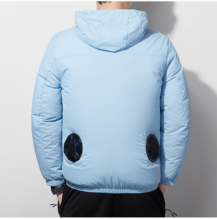 Outdoor Labor Protection Work Air Conditioning Clothes Rechargeable Refrigeration Welder High Temperature Heatstroke Cooling Fan Clothes