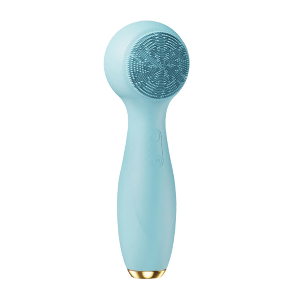 New Silicone Hot And Cold Rotating Portable Cleaning Waterproof Electric Face Washing Beauty Instrument