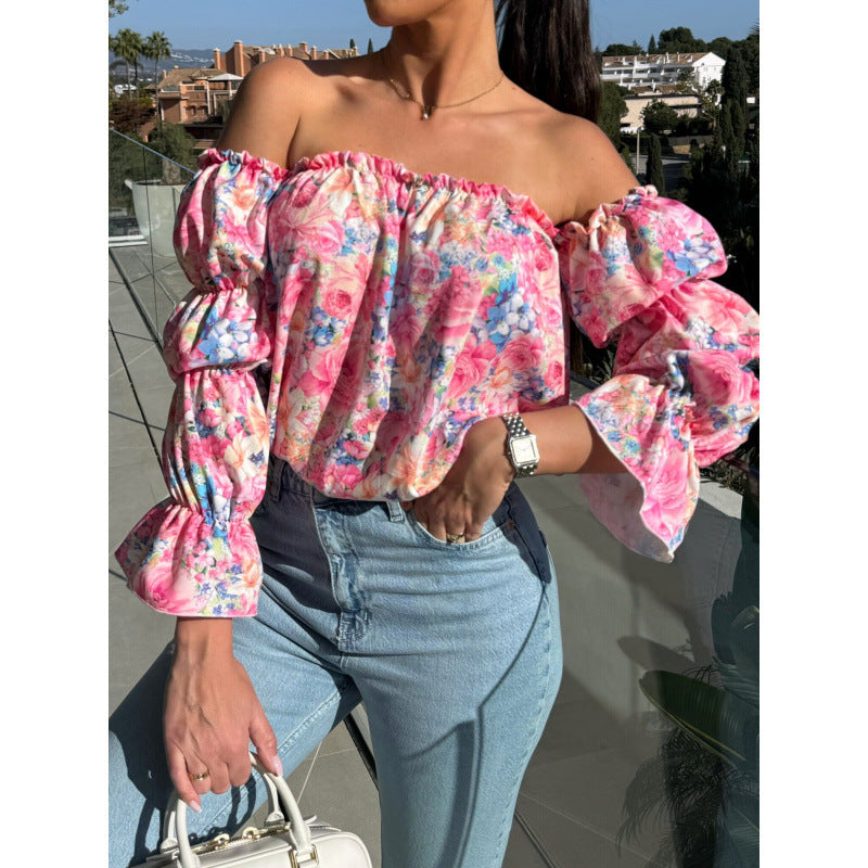 Womens Fashion Sexy Waist-cinching Long Sleeves