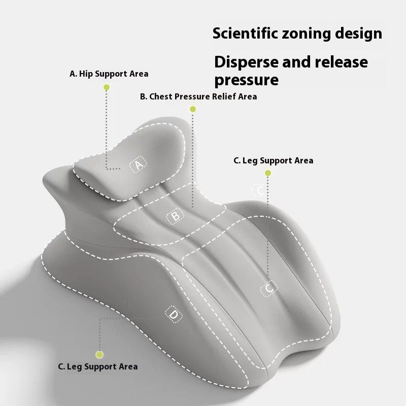 Leg Lifting And Playing Mobile Phone Face Pillow Bed Polyester Cotton Decompression