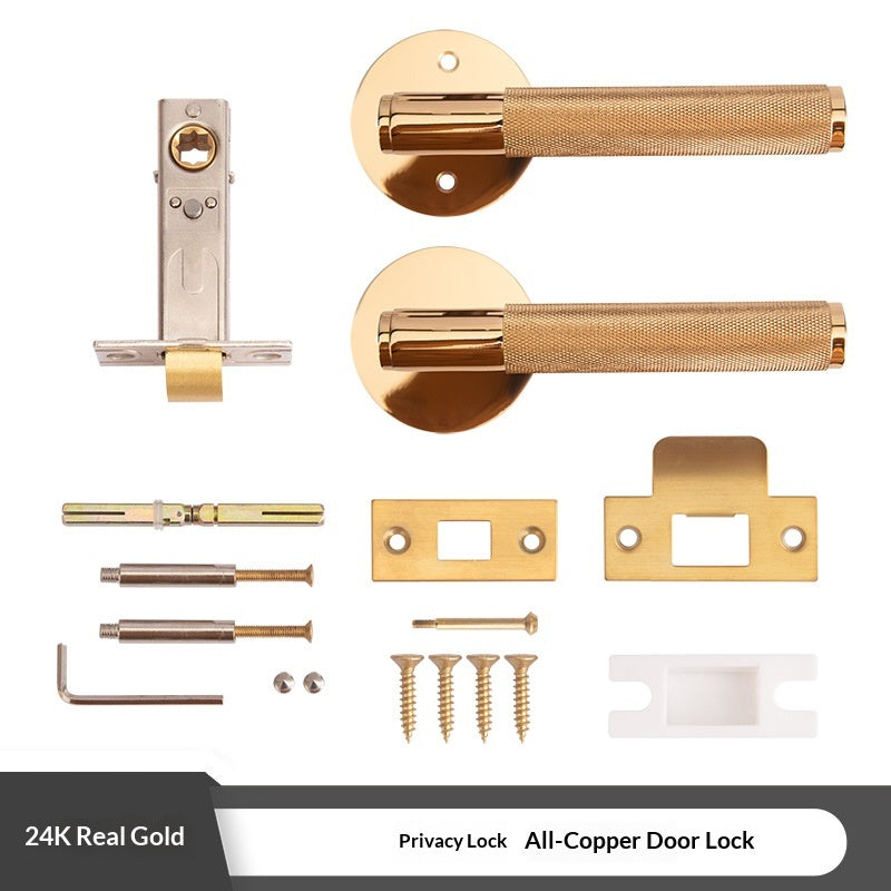 Keyless Door Handle For Home Bathrooms