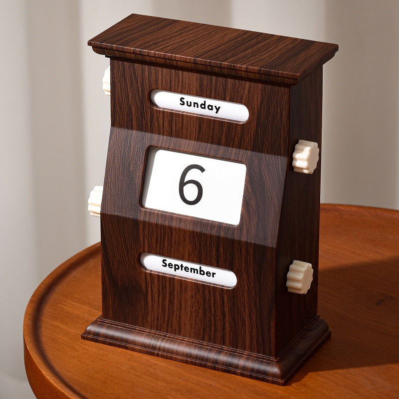 Retro Instagram-style Creative Desk Ornament Desk Calendar