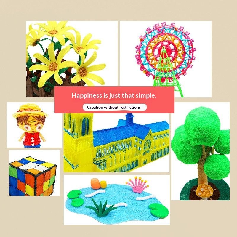 3D PEN 3D Drawing Toy For Kids And Students, Educational Printing Pen Gift