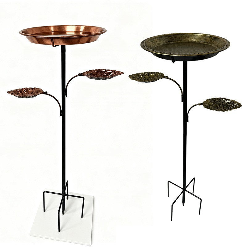Outdoor Home Decor Ornaments Garden Courtyard Ground-Insert Bird Feeder