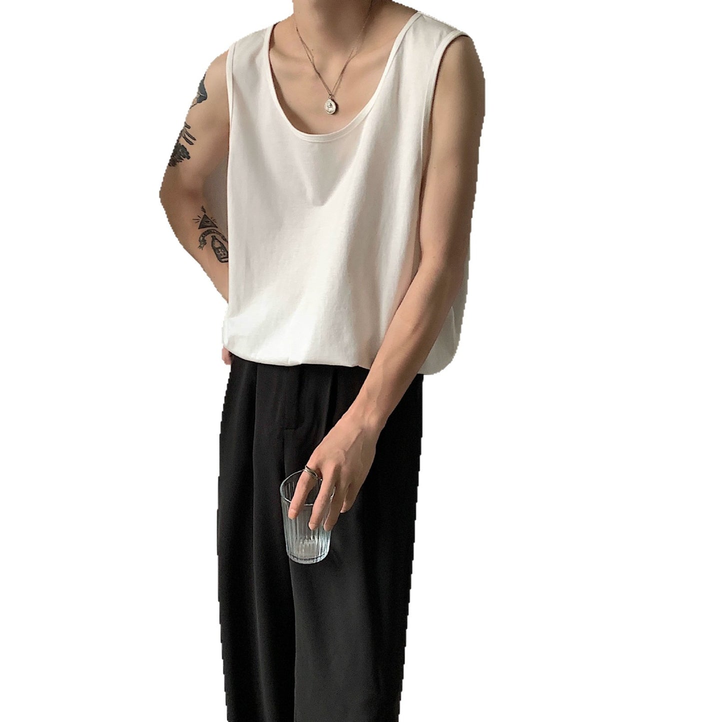 Sleeveless Vest Casual Versatile Cover-up Fitness