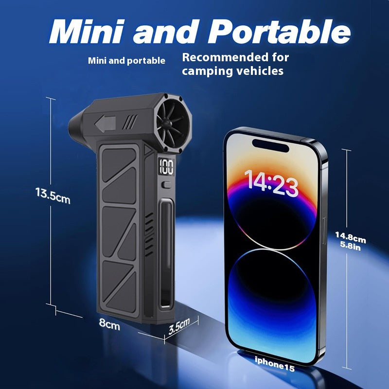 New High-speed Mini Usb Charging Car Camping Small Handheld Fan