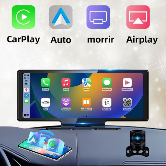 4K HD Dashboard Mobile Phone Projection Screen CarPlayAUTO Bluetooth Driving Recorder
