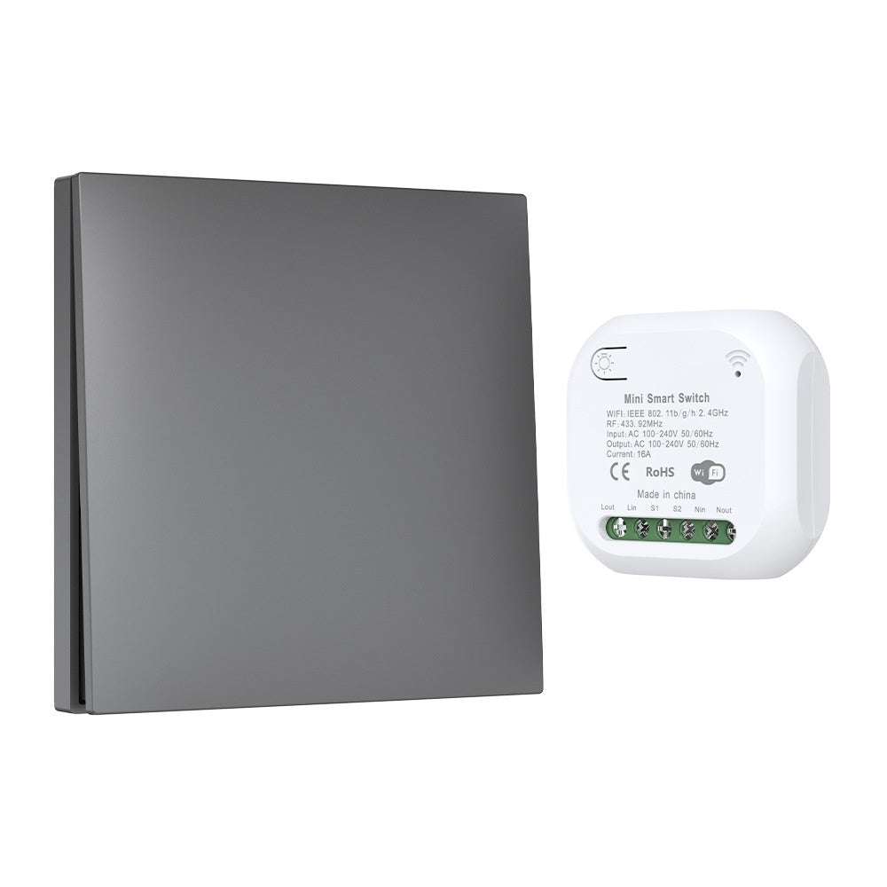 Wireless Smart Control Panel Featuring Self-powered, Wiring-free Design