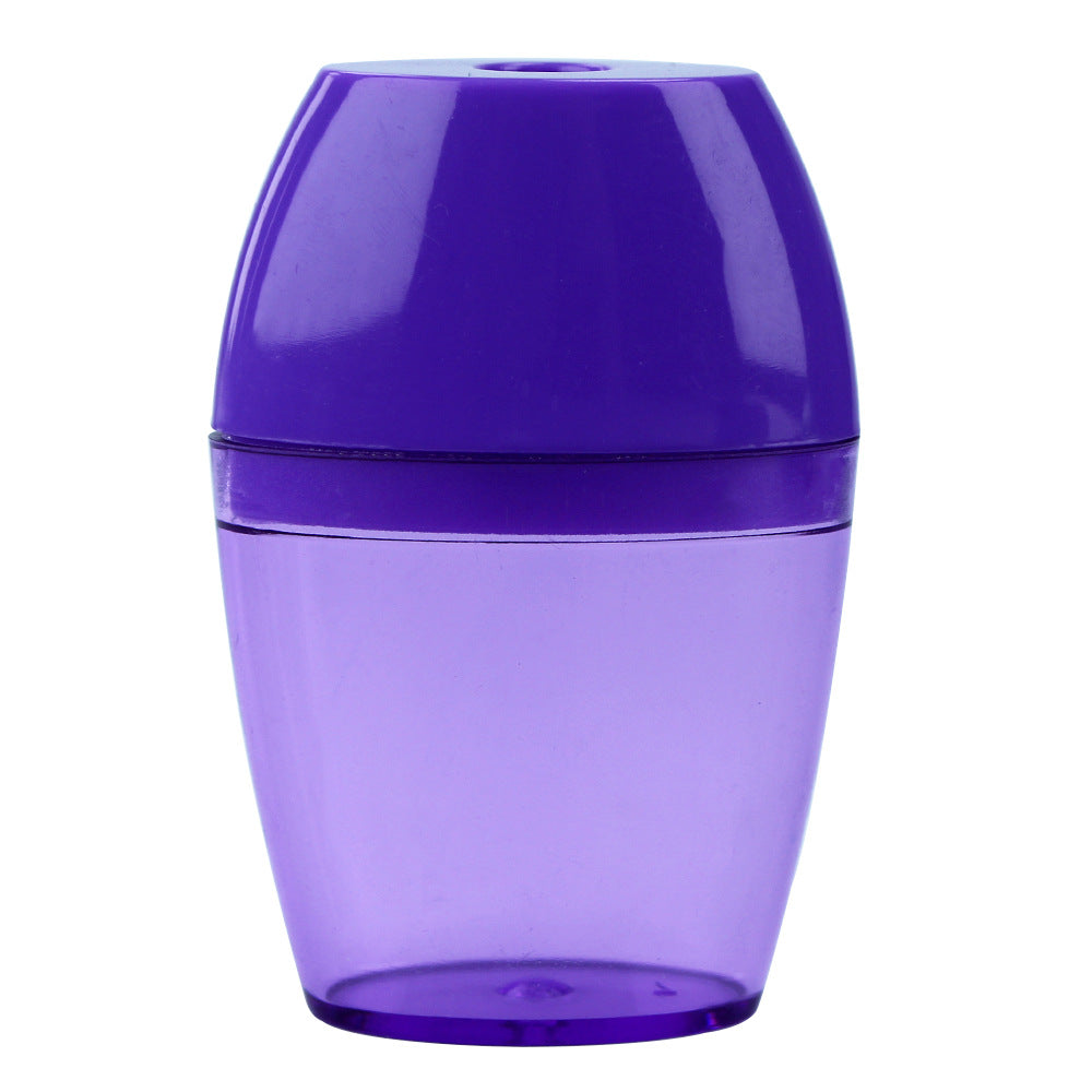 Plastic Pencil Sharpener Classic Multi-Color Pencil Sharpener School Supplies