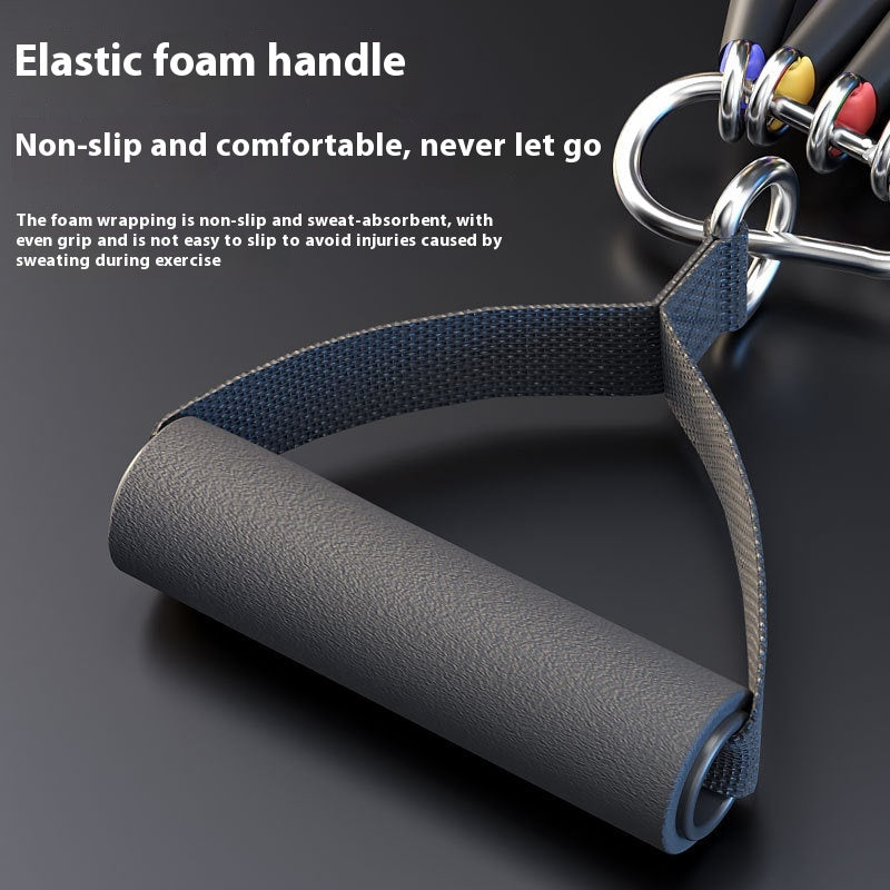 Multifunctional Training Pulling Rope Home Fitness Equipment Female Chest Expander Suit