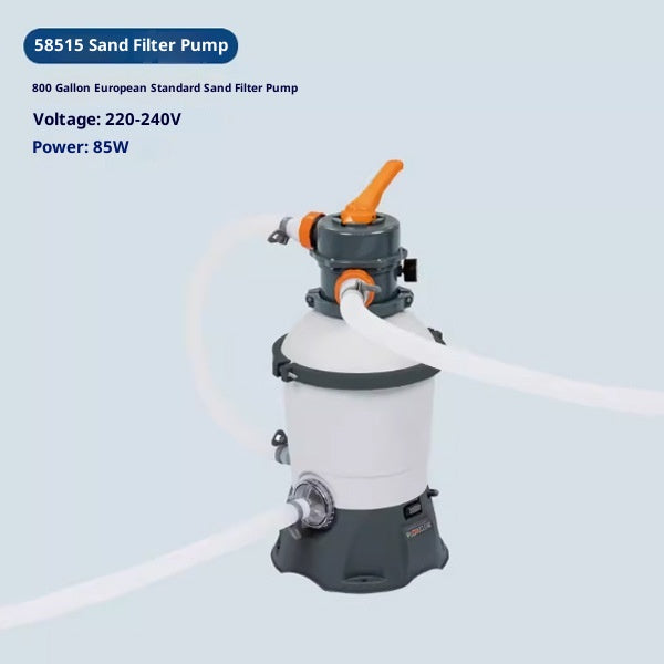 Large Children's Swimming Pool Drainage Pump Outdoor Bracket Pool Accessories Filter Pump