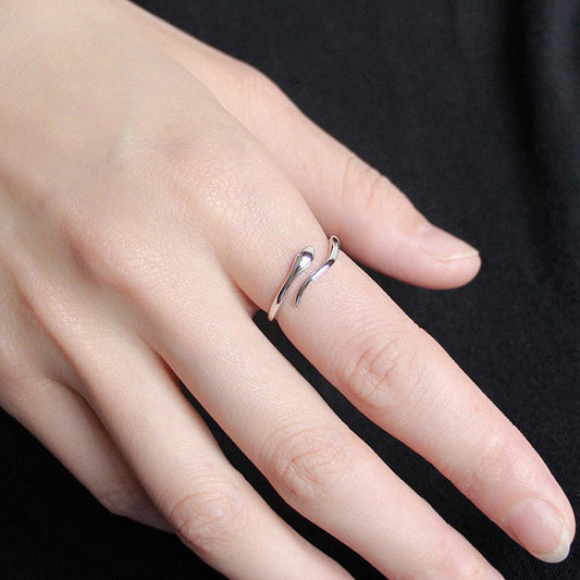 Smart Simulated Snakes Glossy Glossy Ring Graceful And Fashionable