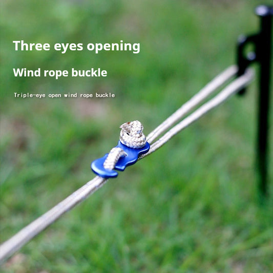 Outdoor Camping Aluminum Alloy Umbrella String Clip Tent Drawstring Accessories