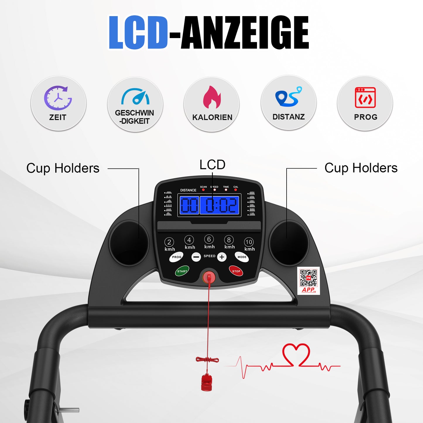 Desk Treadmill For Household, Compact Desktop Treadmill For Portable Treadmills, 2-in-1 Treadmill For Walking, Running And Jogging, Treadmill With Weight Of 120kg,APP