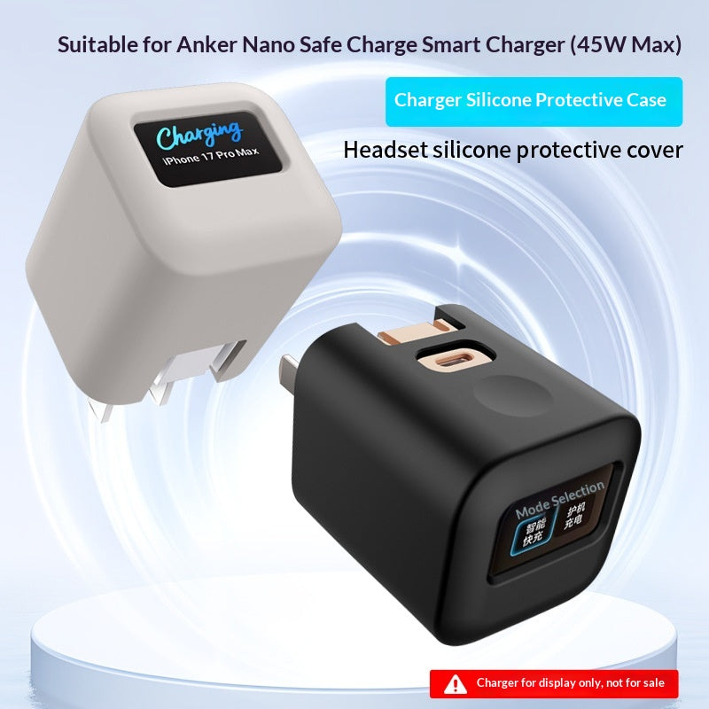 Charger 45W Max Charging Head Silicone Protective Case