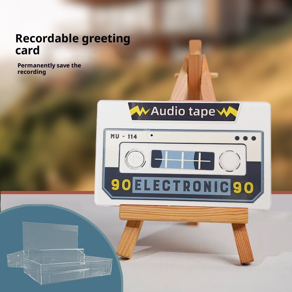 Charging Sound Recording Greeting Cards Birthday Tanabata Valentine's Day Confession
