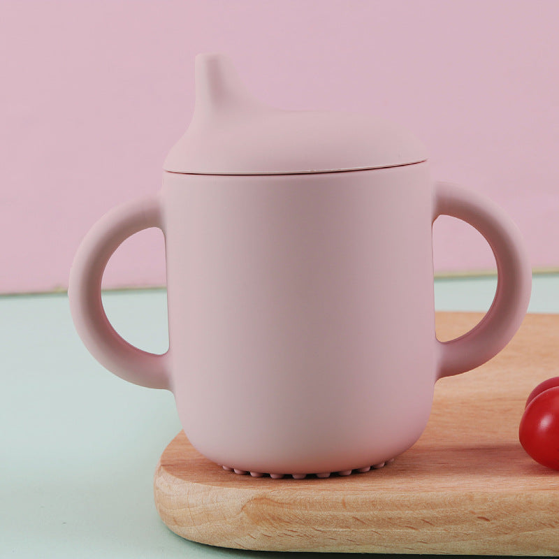 Food-grade Silicone Baby Sippy Infant-specific Drinking Cup