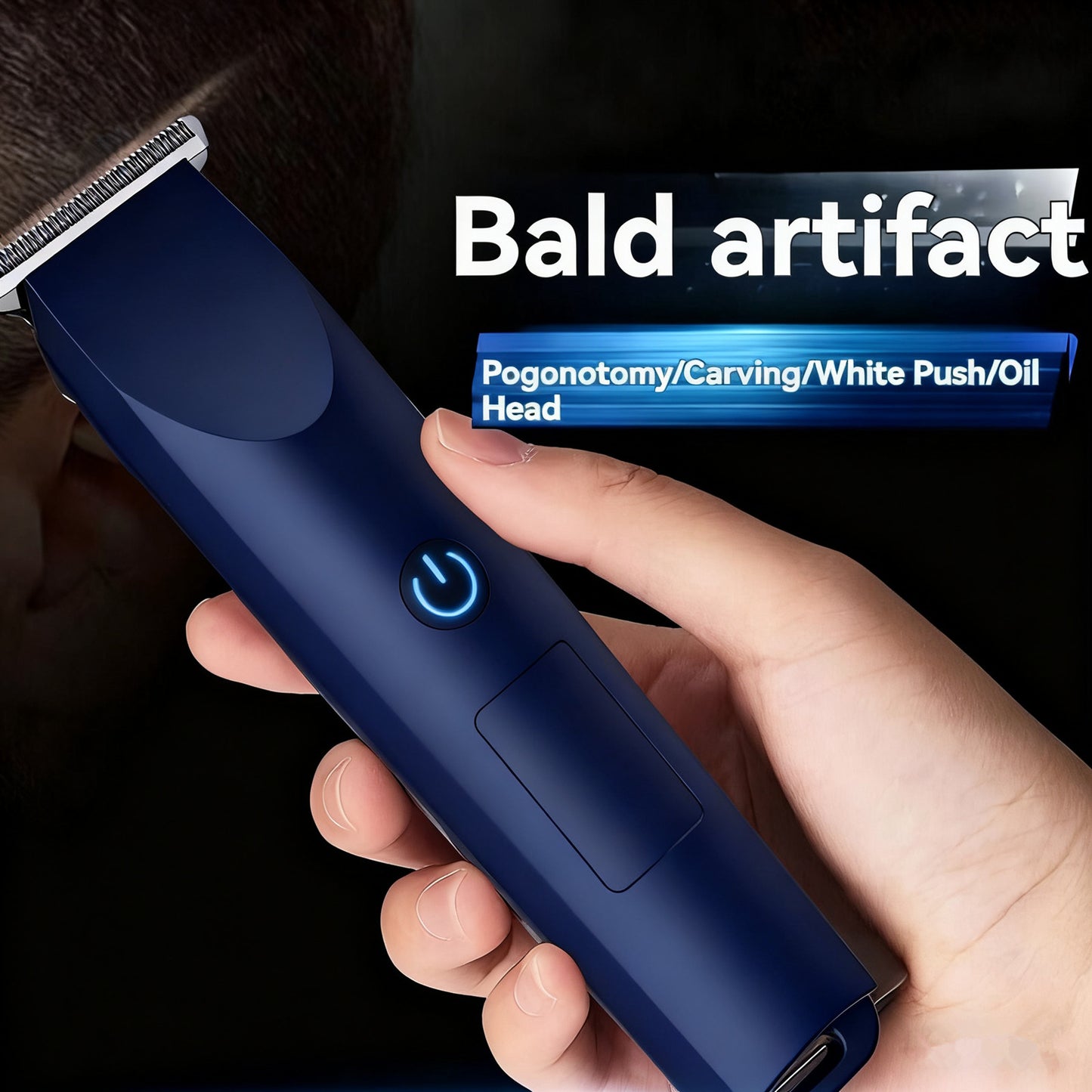 Hair Clippers Beard Trimmer Cutting For Men's Cordless Barber Shaving Machine