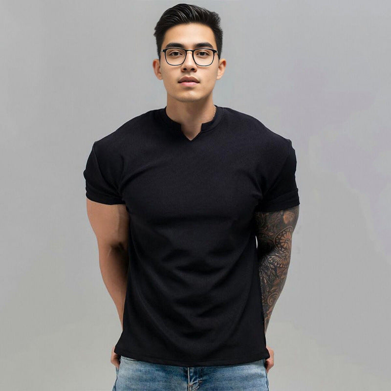 Anti-Wrinkle Quick-drying Fitness Exercise Short T-shirt