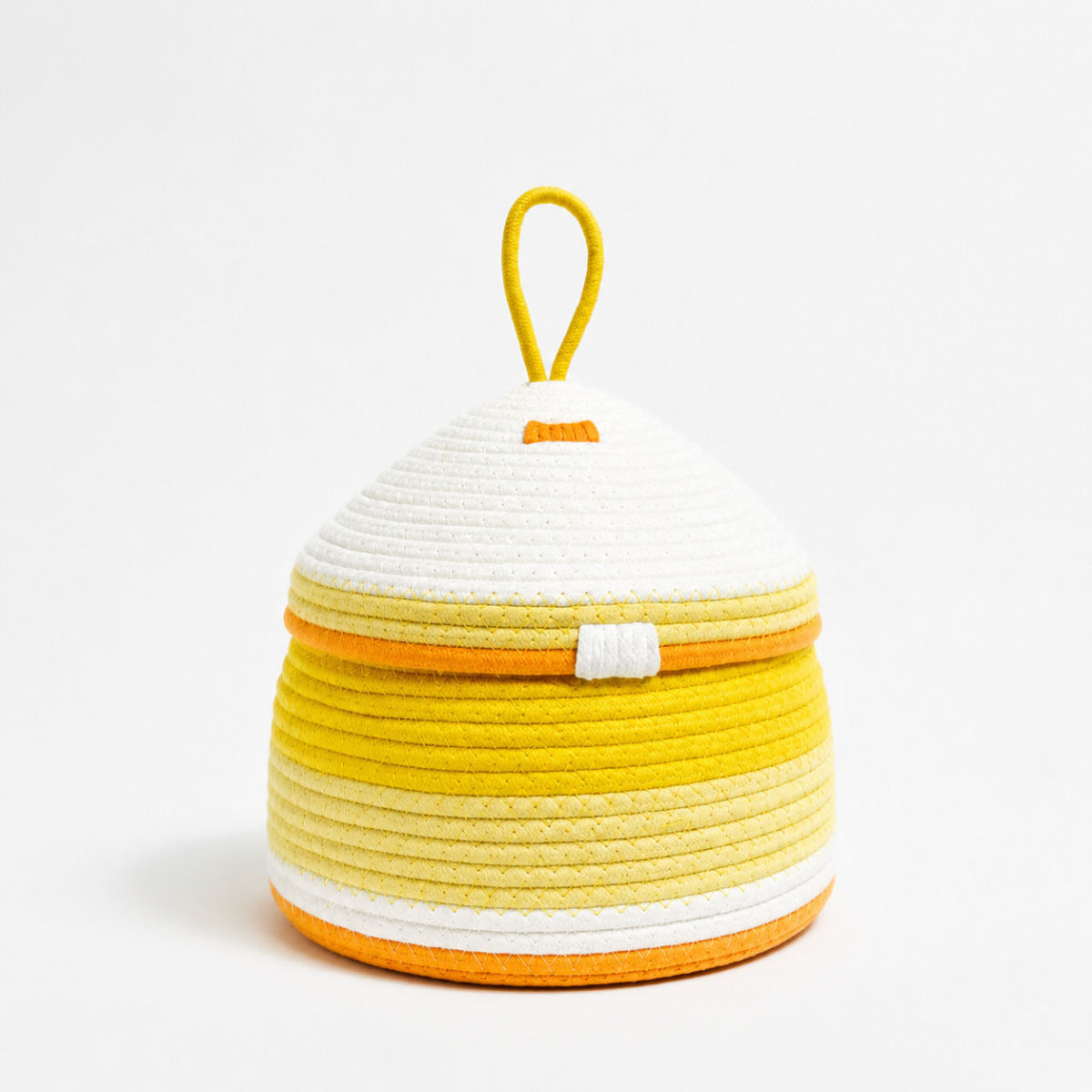 Festival Style Cotton Rope Storage Basket