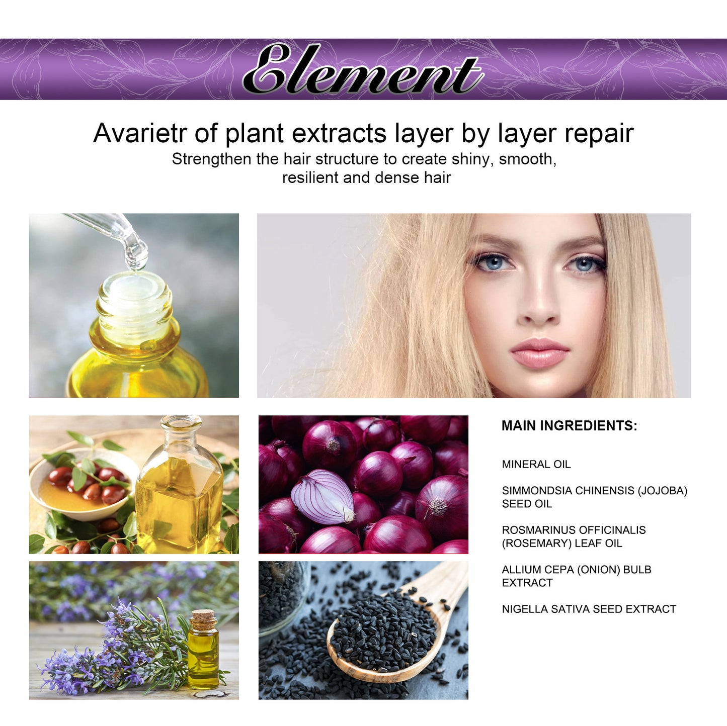 Scalp-softening Shine-enhancing Hair Care Spray