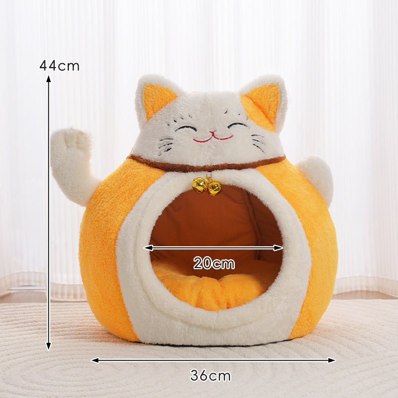 New Fortune Cat Bed Lucky Pet Nest
