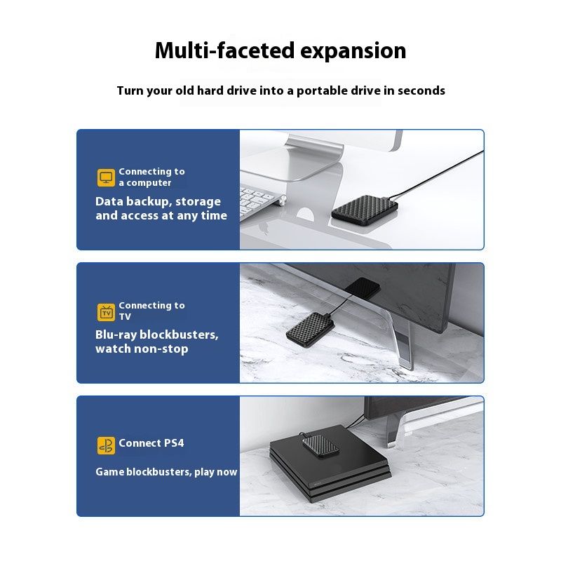 Lightweight Fashion Mobile Hard Disk Protection Box