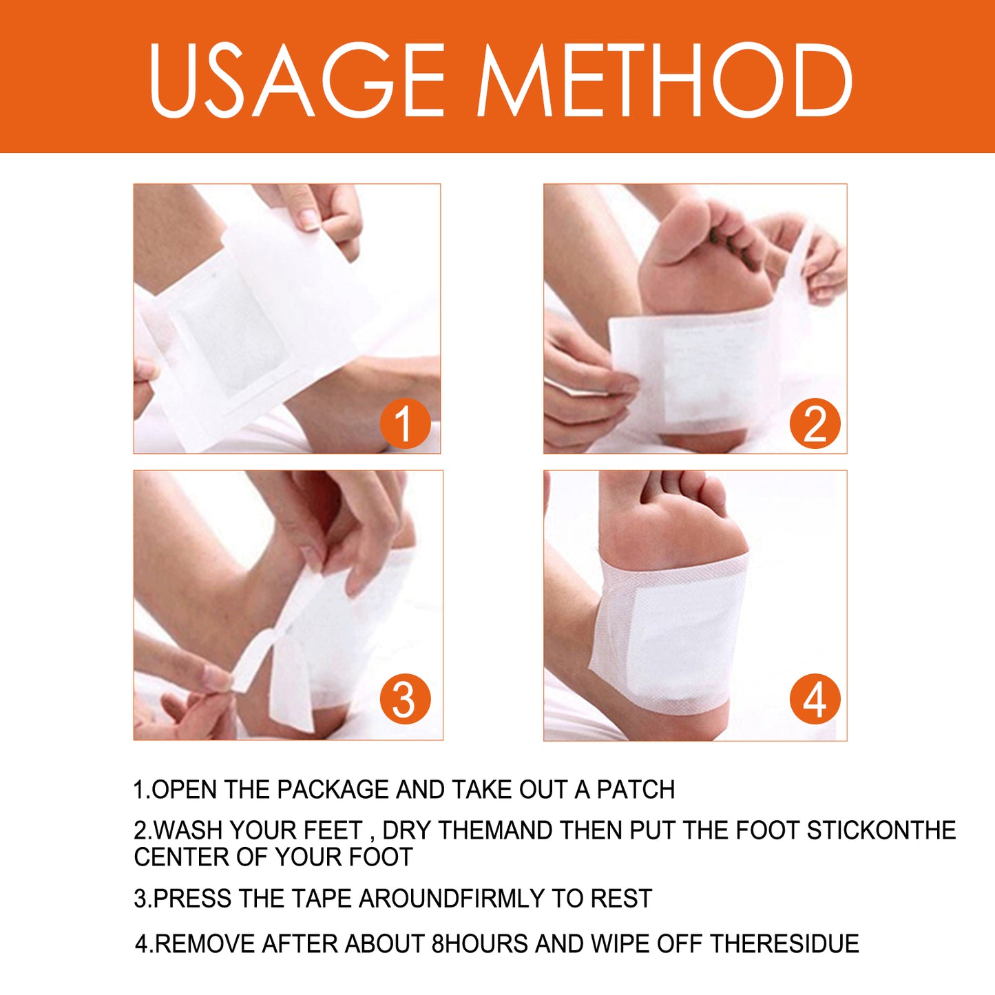 South Moon Ginger Deep Cleansing Pad, Ease, Relax And Improve Sleep Quality Foot Care Patch
