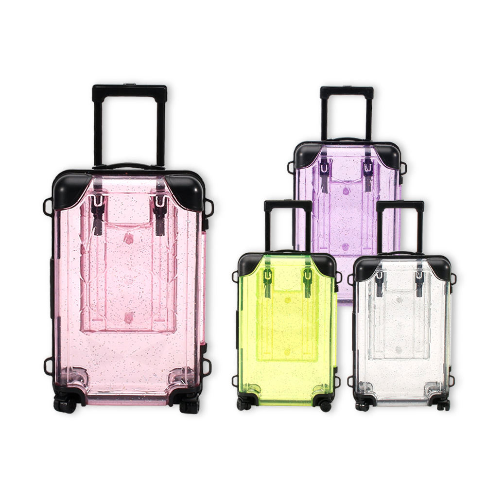 Round Trolley Case Play House Toy Accessories