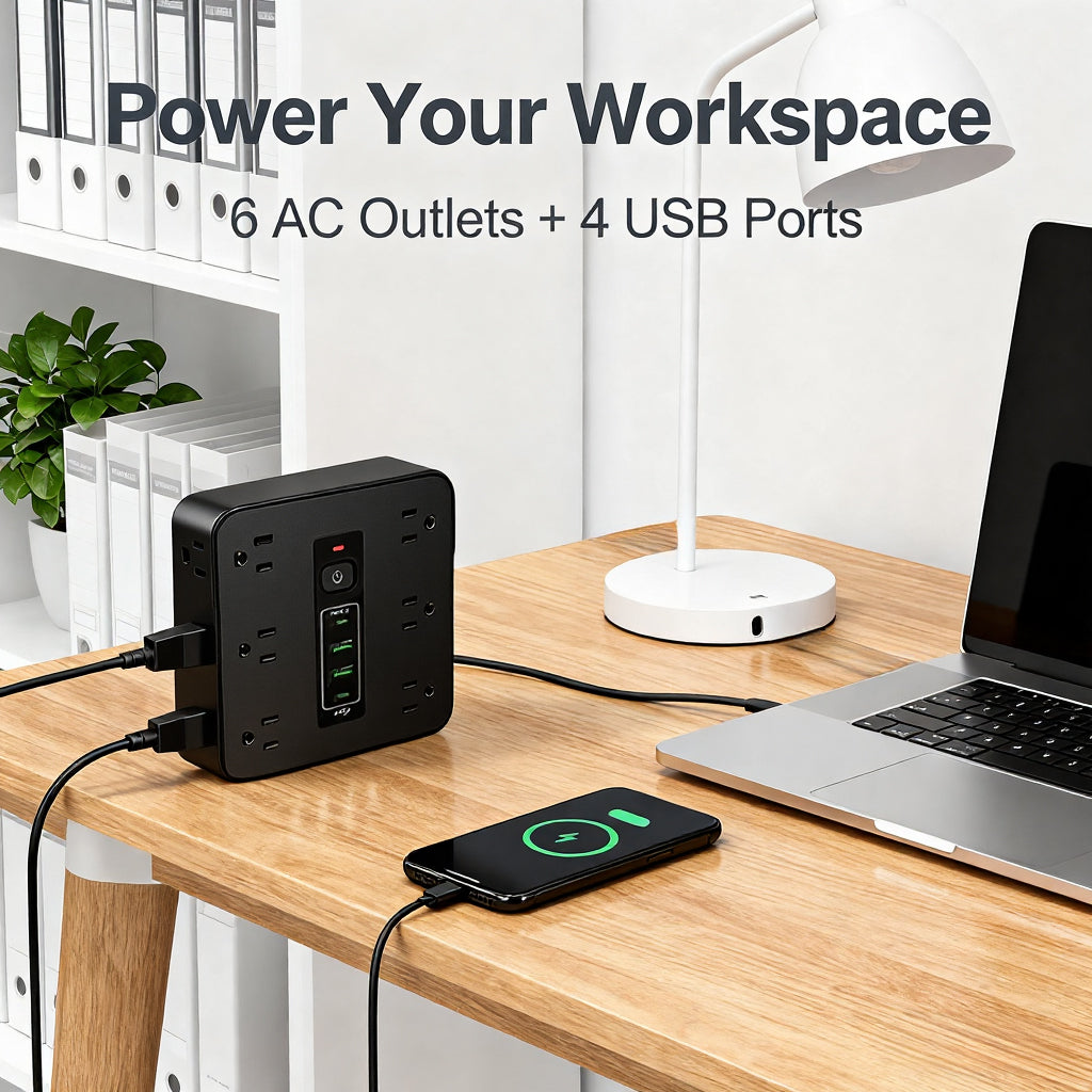 TK Prohibits The Sale Of American Standard Household Office Intelligent American Standard Plug-in Multi-hole Socket With USB Charging Plug-in Board PD Switching Power Supply Overload Protection Pl