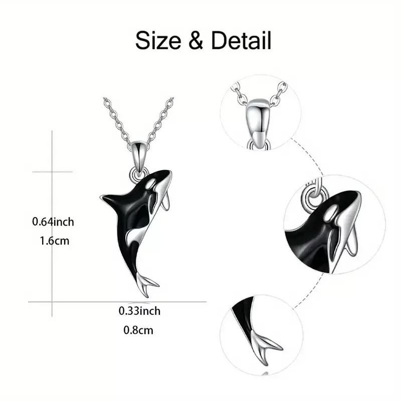 New Best-selling Necklace With A Killer Whale Pendant