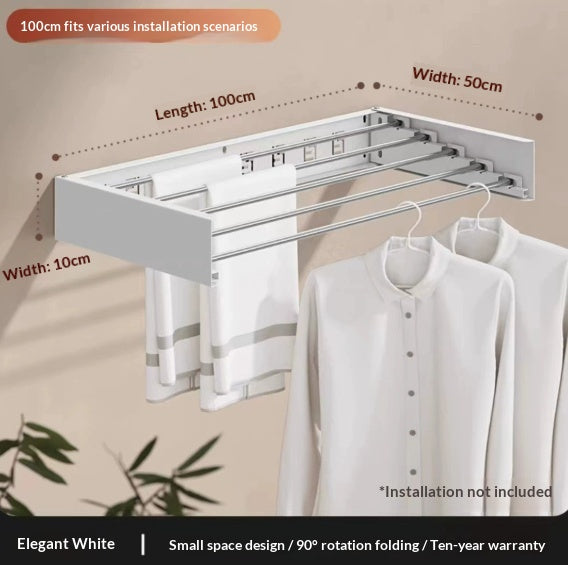 Bedroom Bathroom Home Balcony Folding Clothes Rack
