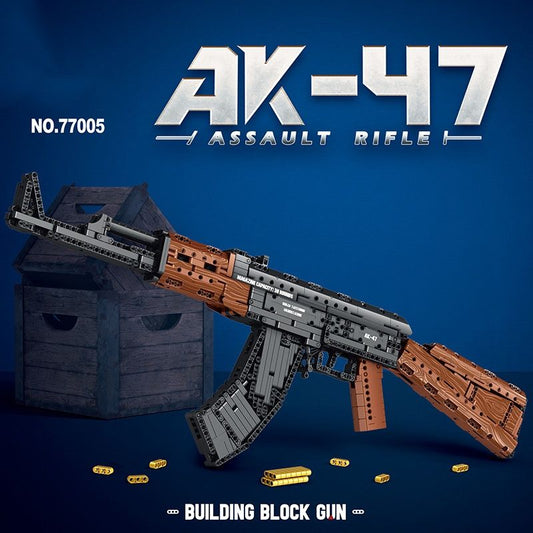 AK47 Building Blocks Launch Assembly Model Educational Toys For Boys