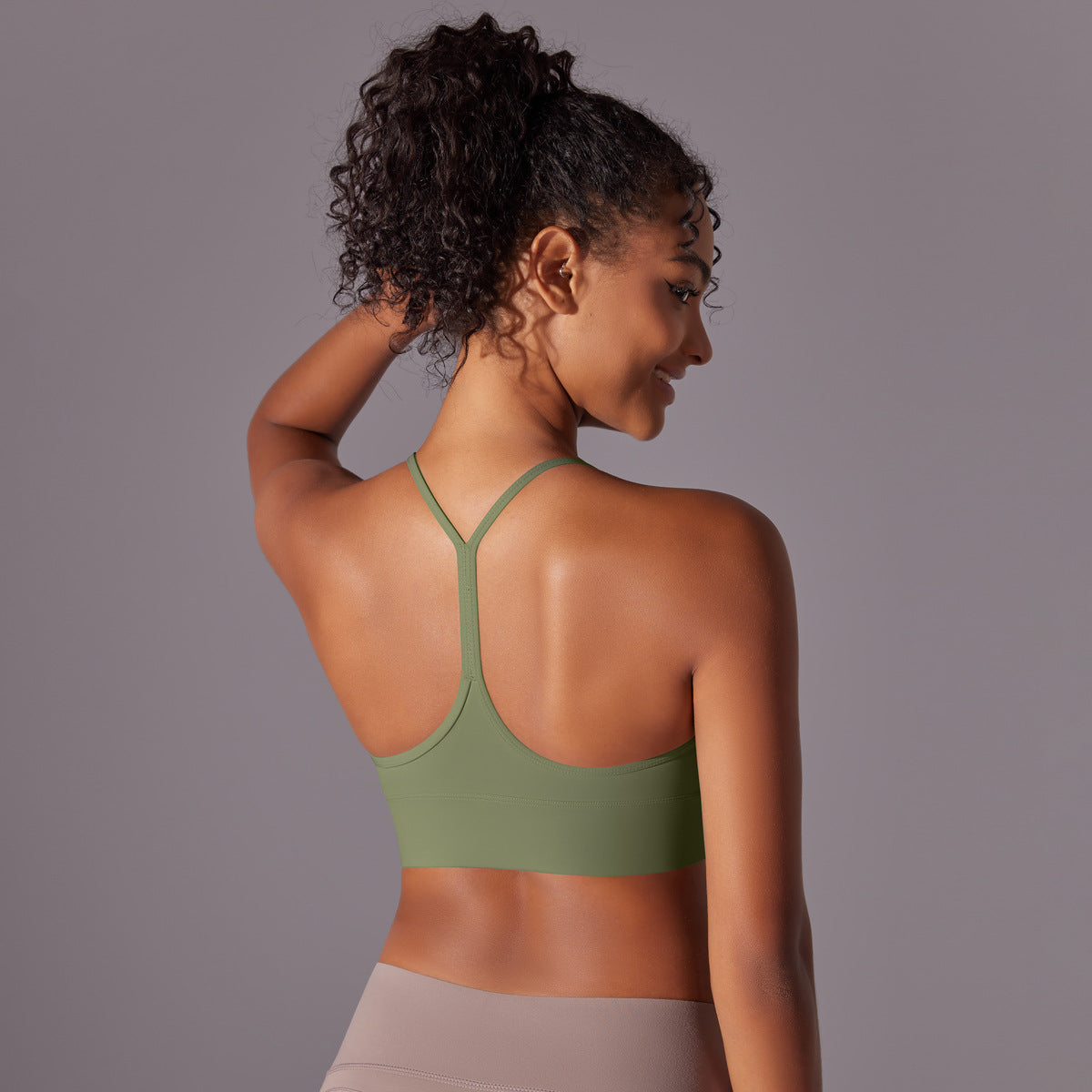 Double-sided Sanding Skin I-shaped Beauty Back Yoga Vest