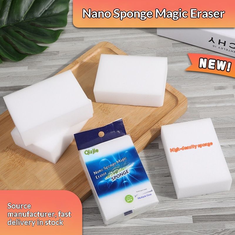 High-Density Sponge Pads For Household Kitchen And Bathroom Cleaning