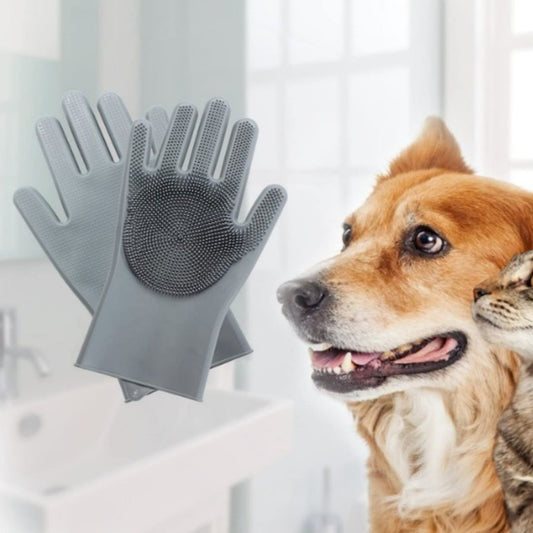 Pet Grooming Enhanced Massage Glove