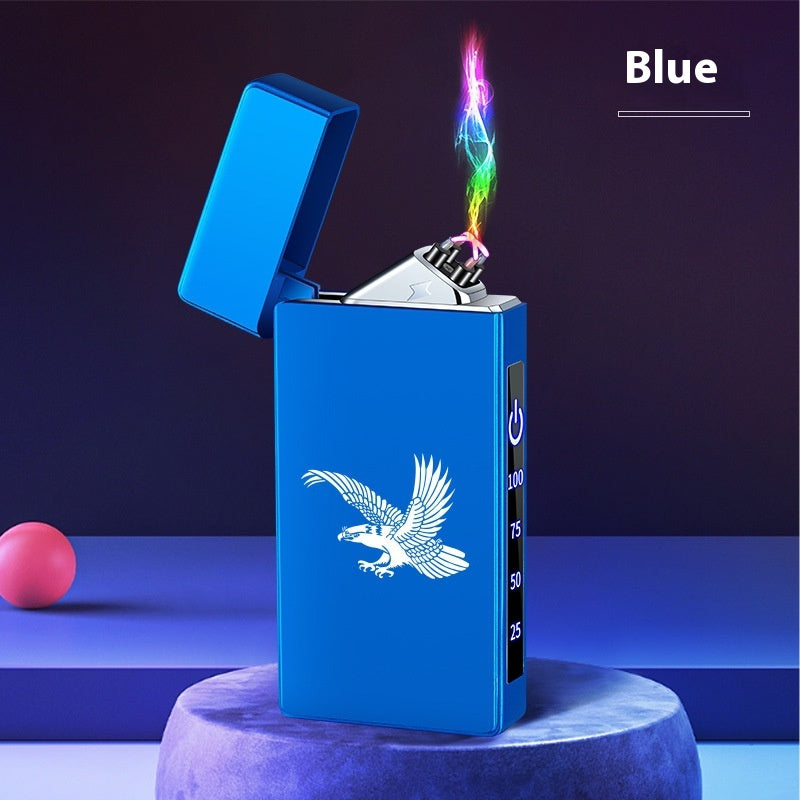 Double-layer Windproof Charging Intelligent Power Display Lighter