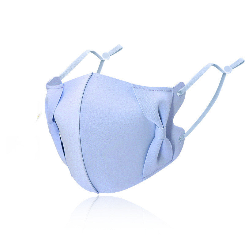Ice Silk Mask ThinSpecial For Washable To Adjust The Cooling Feeling