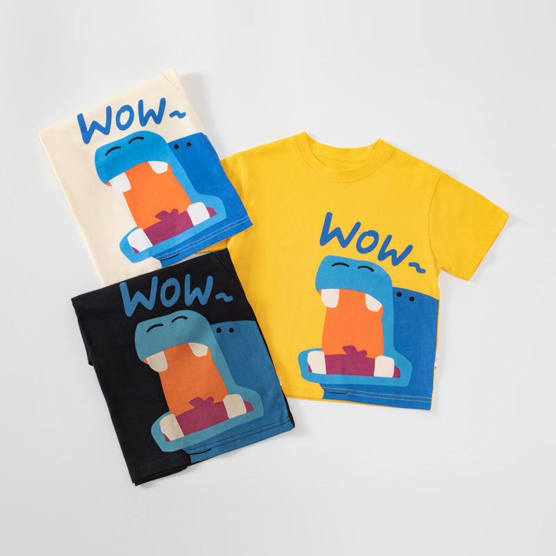 Childrens Summer Korean-style Short-sleeve T-shirt