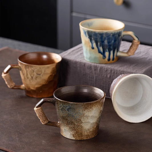 Japanese Style Ceramic Cup Minimalist Home Decor