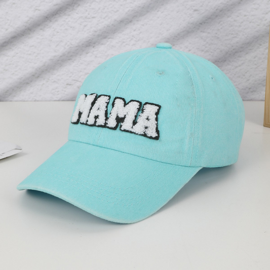 Monochrome Three-dimensional Letter Embroidery Adjustable Washable Distressed Vintage Casual Peaked Cap Baseball Cap Suitable For Outdoor Shopping And Sports Activities