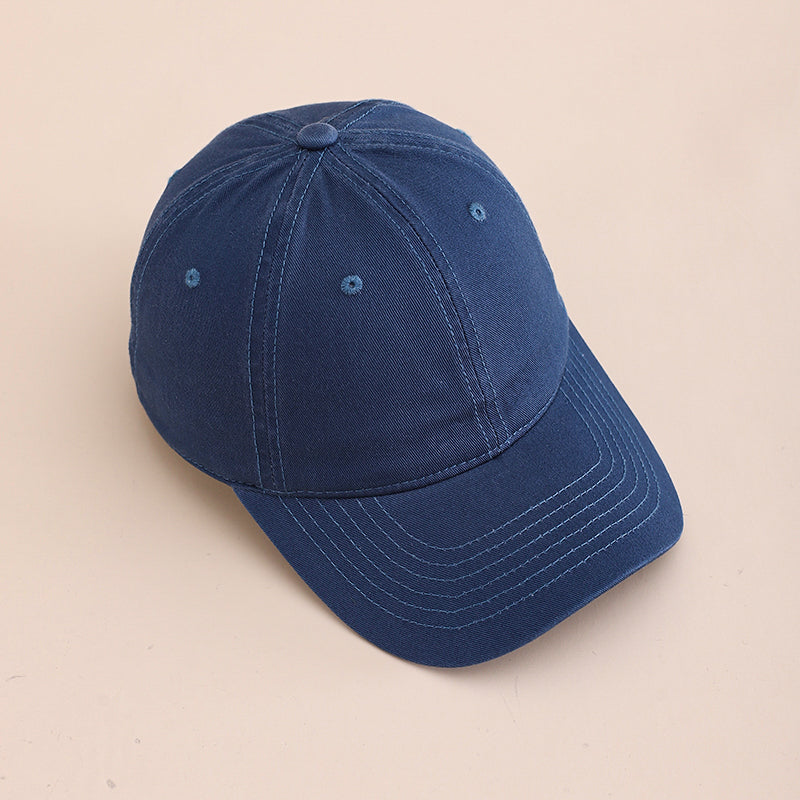 New Men's And Women's Solid-color Light Board Fashion And Simplicity Style Adjustable Baseball Cap Suitable For Outdoor Outings And Daily Commuting Outfits