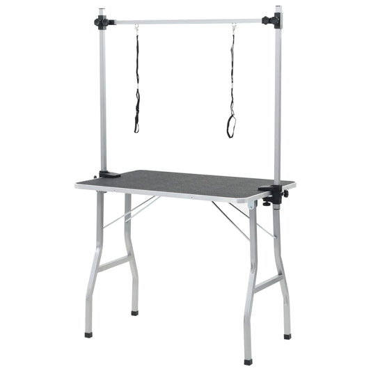 Grooming Table with 2 Loops for Dogs and Cats, Foldable