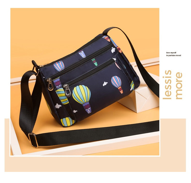 Only Self Pickup---New Fashion Middle-Aged & Elderly Women's Casual Nylon Oxford Crossbody Bag, Multi-Functional Shoulder Bag For Mom