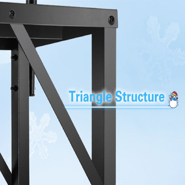 5 Step Ladder With Handrail, Swimming Pool Ladder Above Ground, 660 Lb Load Capacity RV Steps With Anti-Slip Panel, Mobile Home Stairs For Reaching And Getting High