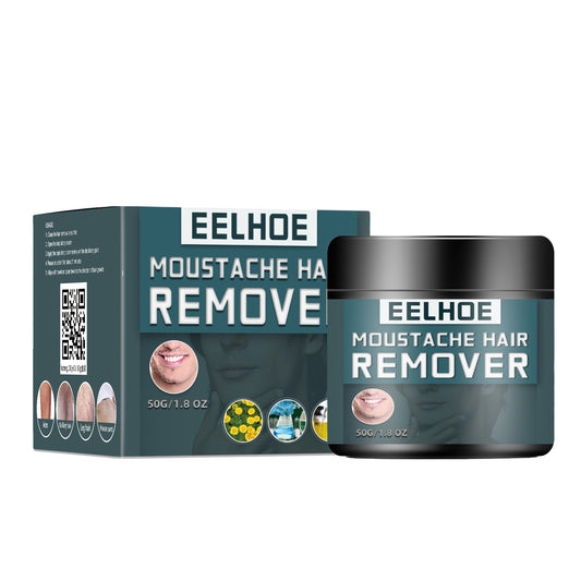 EELHOE Men's Hair Removal Cream, Facial Armpit Leg Chest Hair Clean Not Damaging Skin Hair Removal Cream